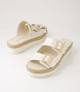 AXEL IVORY PATENT LEATHER