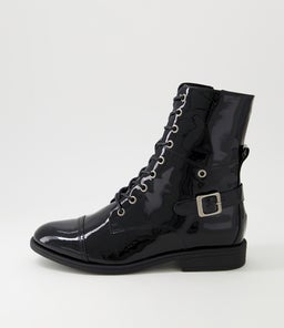 MEKHI BLACK PATENT LEATHER