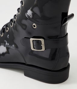 MEKHI BLACK PATENT LEATHER