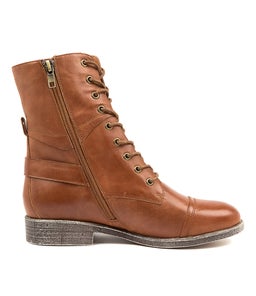 MEKHI COGNAC LEATHER