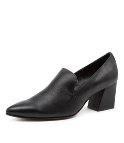 MISSIES BLACK LEATHER