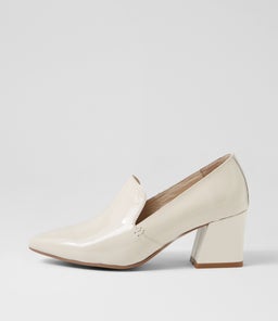 MISSIES NOUGAT PATENT LEATHER