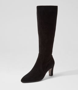 TEDDIE BLACK SUEDE