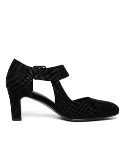 TRINITIES BLACK&BLACK GLIMMER LEATHER