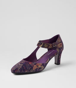 TRINITIES PURPLE REGAL SUEDE