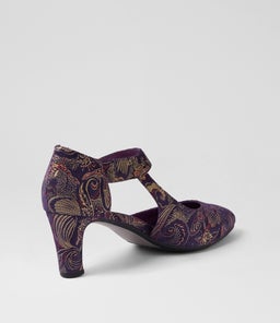 TRINITIES PURPLE REGAL SUEDE