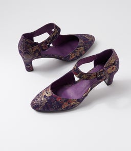 TRINITIES PURPLE REGAL SUEDE