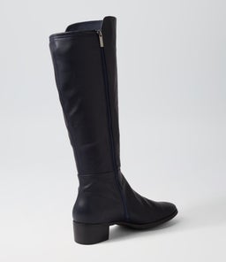 TETLEY LRG NAVY LEATHER