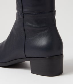 TETLEY LRG NAVY LEATHER
