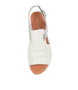 MADIS DJ WHITE SILVER LEATHER