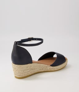 SKIP DJ NAVY NATURAL ROPE LEATHER