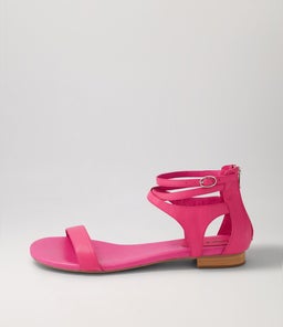PLEASE DJL FUCHSIA LEATHER