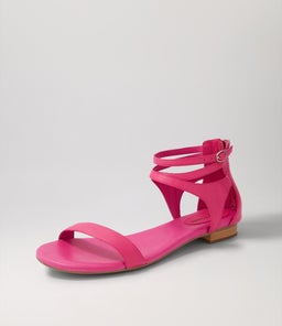 PLEASE DJL FUCHSIA LEATHER
