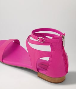 PLEASE DJL FUCHSIA LEATHER
