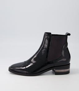 FORD DJ BLACK BLACK SHINE PATENT ELASTIC