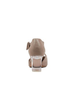 HAPPIE DJ PEWTER SHIMMER LEATHER