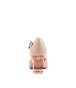 HAPPIE DJ NUDE SHIMMER LEATHER
