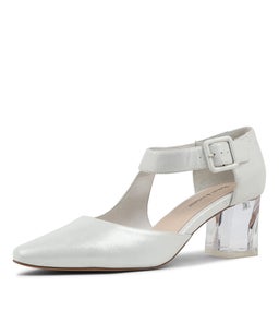 HAPPIE DJ SILVER SHIMMER LEATHER