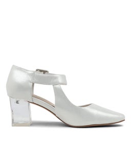HAPPIE DJ SILVER SHIMMER LEATHER