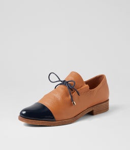 KOTTY DJ NAVY DK TAN PATENT LEATHER