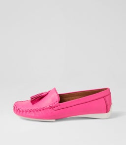 LARF DJ HOT PINK LEATHER