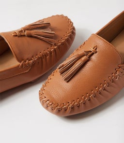 LARF DJ DK TAN LEATHER