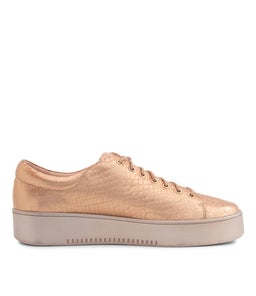 LAILA DJ ROSE GOLD ROSE GOLD SOLE CROCO LEATHER