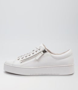 LAILA DJ WHITE WHITE SOLE LEATHER