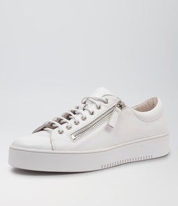 LAILA DJ WHITE WHITE SOLE LEATHER
