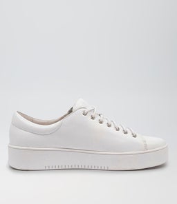LAILA DJ WHITE WHITE SOLE LEATHER