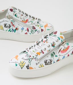 LAILA DJ AUSTRALIANA PRINT LEATHER