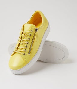 LAILA DJ YELLOW PRINT LEATHER