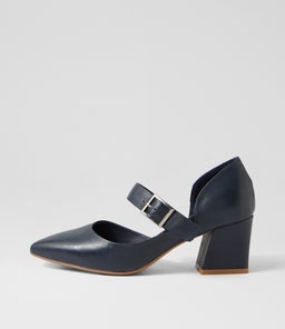 MILLING DJ NAVY LEATHER