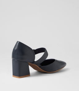 MILLING DJ NAVY LEATHER
