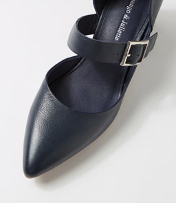 MILLING DJ NAVY LEATHER