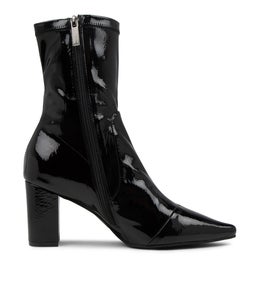 NIDER DJ BLACK STRETCH PATENT PU
