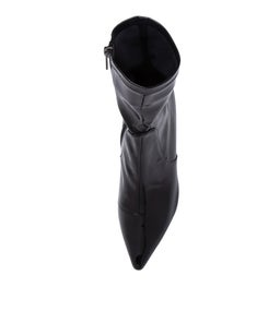 NIDER DJ BLACK STRETCH PATENT PU
