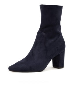 NIDER DJ NAVY STRETCH MICROSUEDE