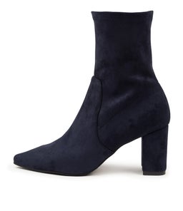NIDER DJ NAVY STRETCH MICROSUEDE