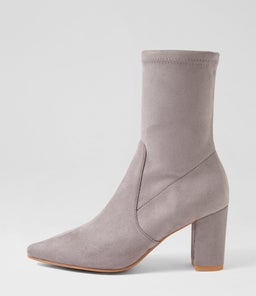 NIDER DJ GREY STRETCH MICROSUEDE