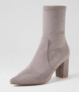 NIDER DJ GREY STRETCH MICROSUEDE
