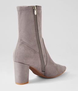 NIDER DJ GREY STRETCH MICROSUEDE