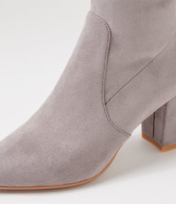 NIDER DJ GREY STRETCH MICROSUEDE