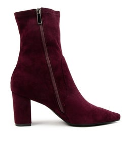 NIDER DJ MULBERRY STRETCH MICROSUEDE