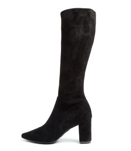 NORASS DJ BLACK STRETCH MICROSUEDE
