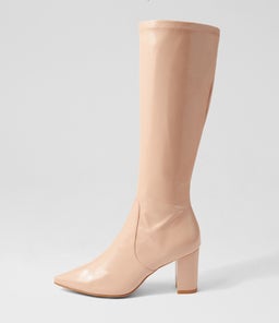 NORASS DJ DK NUDE STRETCH PATENT PU