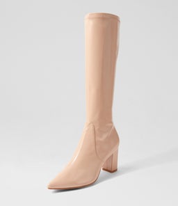NORASS DJ DK NUDE STRETCH PATENT PU