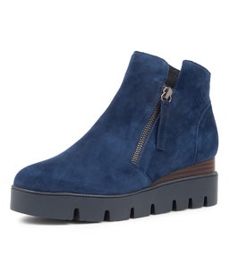 RADIO DJ NAVY CHOC&NAVY SUEDE SOLE