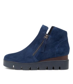 RADIO DJ NAVY CHOC&NAVY SUEDE SOLE