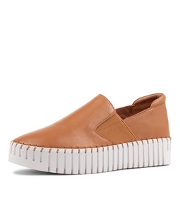 BECCA DJ DK TAN LEATHER